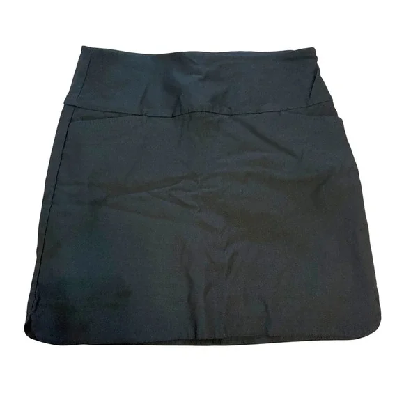 S.C. & CO Womens Black Active Skort Size M Stretch Pull On Tennis Golf Skort - Picture 1 of 5